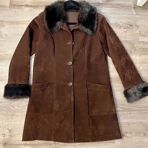Super Cool Vintage Faux Fur Coat